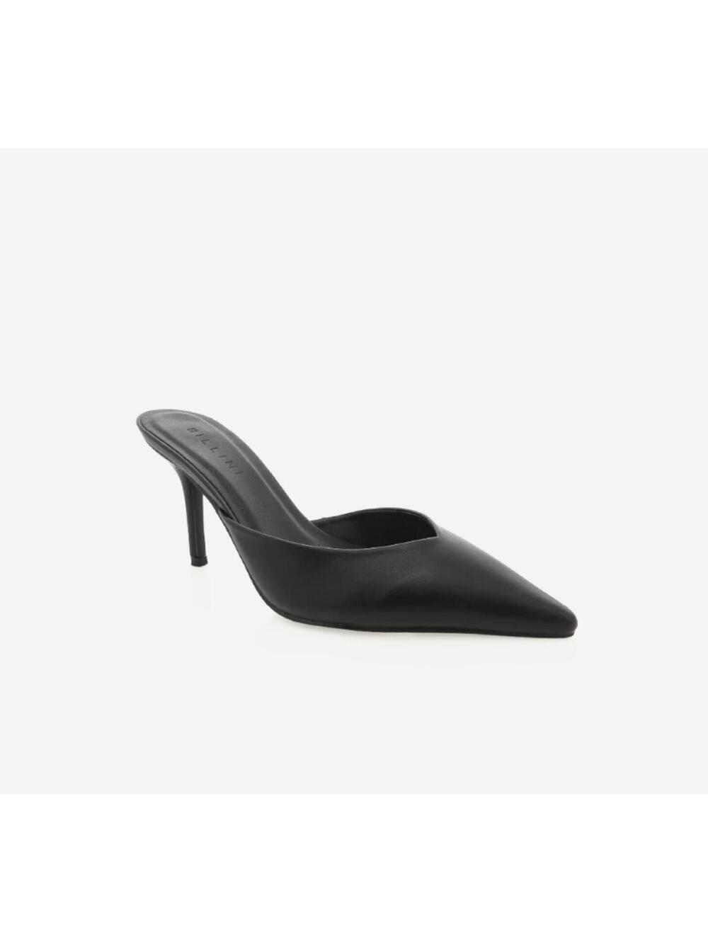 Billini Ayla Black Pointed Pump Mule, Women's Size 8